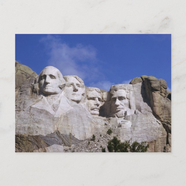 SOUTH DAKOTA - MOUNT RUSHMORE POSTCARD (Front)