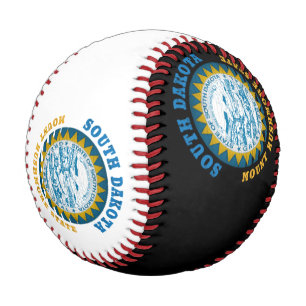 SOUTH DAKOTA MOUNT RUSHMORE STATE FLAG BASEBALL