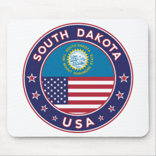 South Dakota Mouse Mat