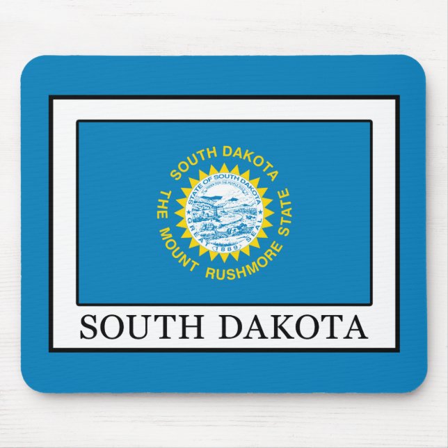 South Dakota Mouse Mat (Front)