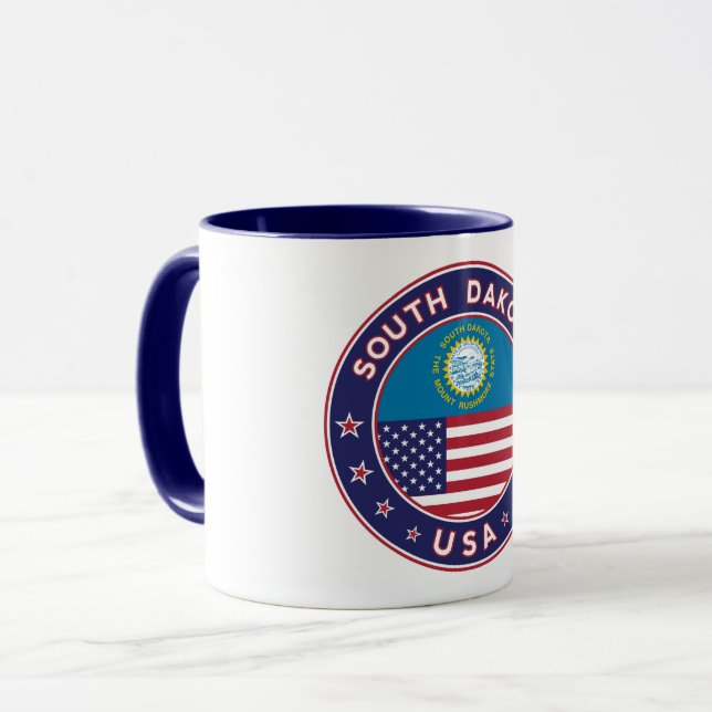 South Dakota Mug (Front Left)