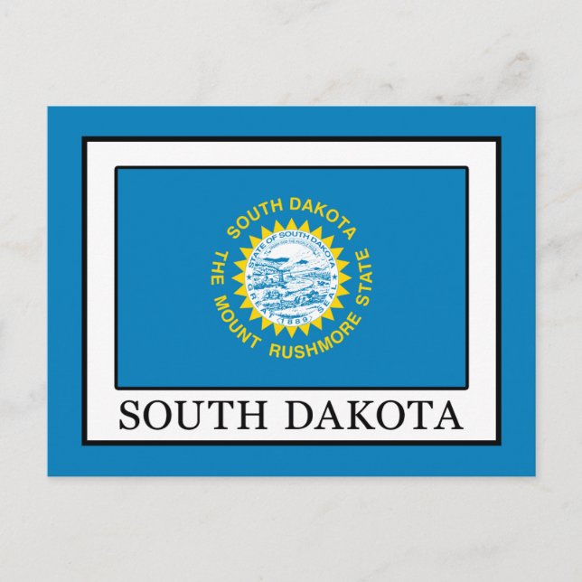 South Dakota Postcard (Front)