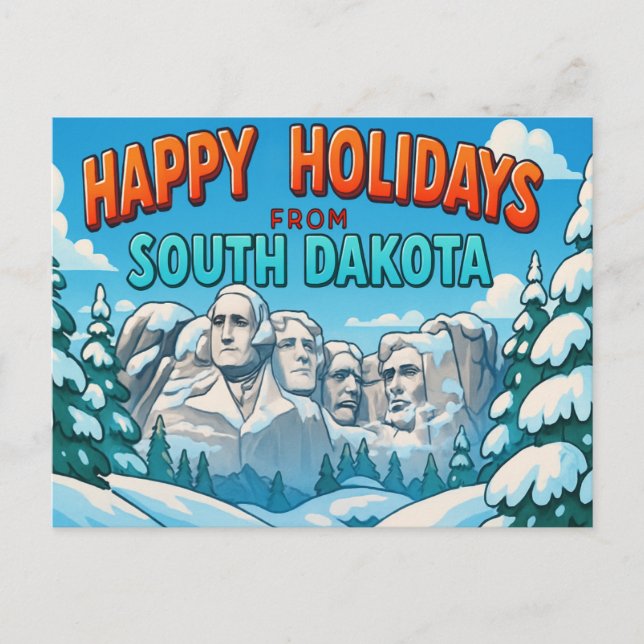 SOUTH DAKOTA Postcard (Front)