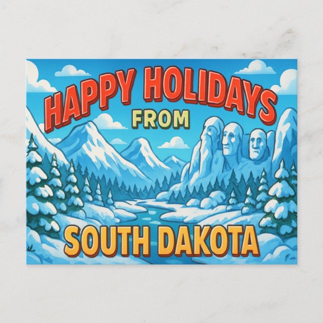 SOUTH DAKOTA Postcard (Front)