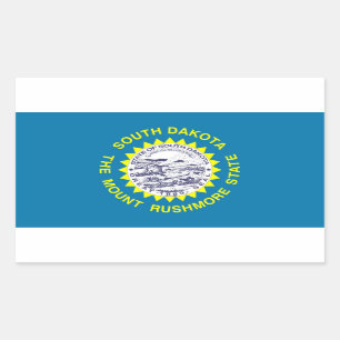 South Dakota Rectangular Sticker