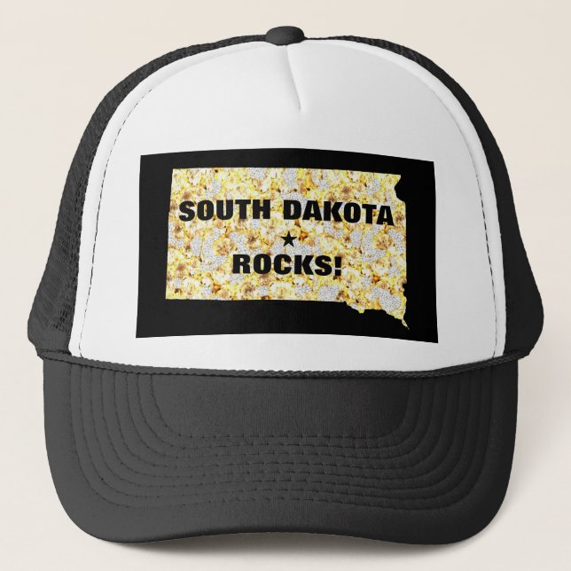 SOUTH DAKOTA ROCKS TRUCKER HAT (Front)