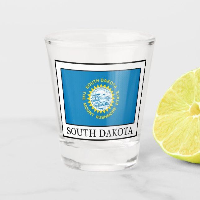 South Dakota Shot Glass (Front)