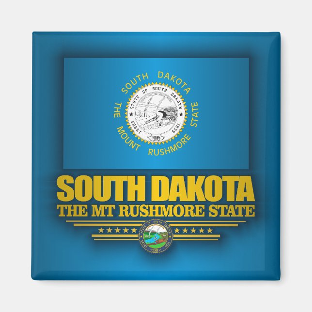 South Dakota (SP) Magnet (Front)