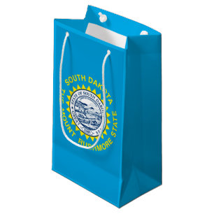 South Dakota State Flag Design Small Gift Bag
