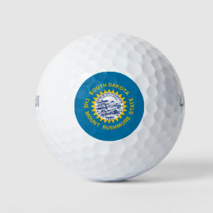 South Dakota State Flag Golf Balls