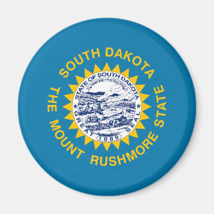 South Dakota State Flag Magnet