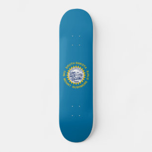 South Dakota State Flag Skateboard