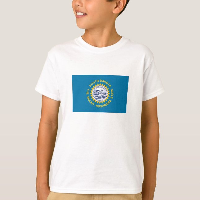 South Dakota State Flag T-Shirt (Front)