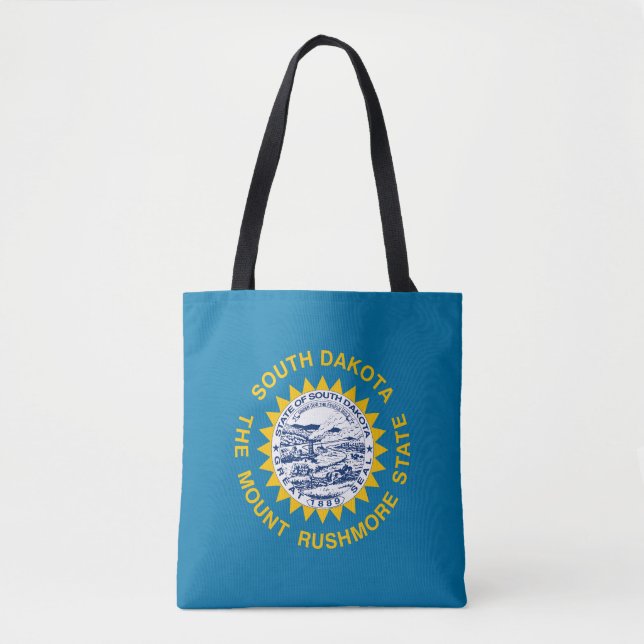 South Dakota State Flag Tote Bag (Front)