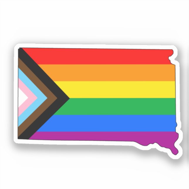 South Dakota State Pride LGBTQ Progress Pride (Front)