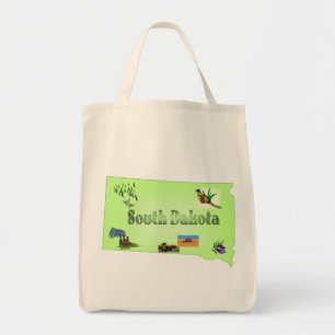 South Dakota Tote Bag