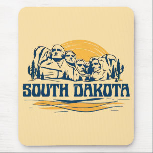 South Dakota United States of America Mouse Mat