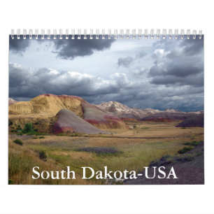 South Dakota-USA Calendar