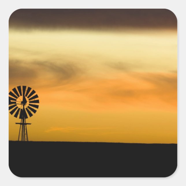 South Dakota, USA. Square Sticker (Front)