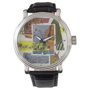 South Dakota USA Vintage Travel watches