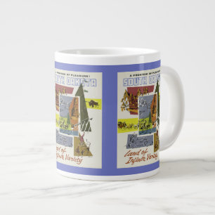 South Dakota Vintage Travel Poster mugs
