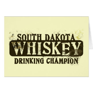 South Dakota Whiskey Drinking Champion