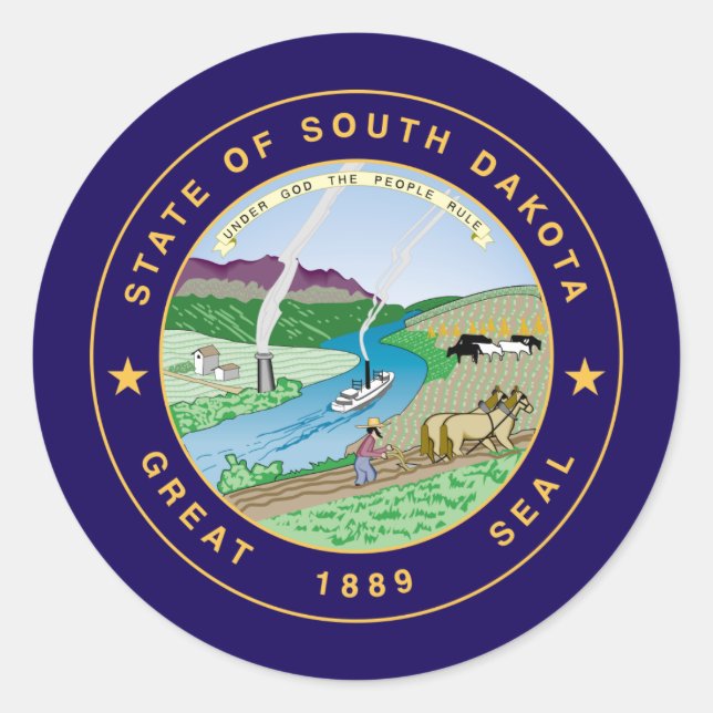 South Dakotan Seal, Seal of South Dakota (Front)