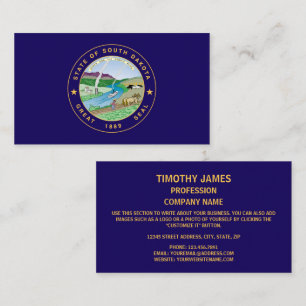 South Dakotan Seal, Seal of South Dakota Business Card