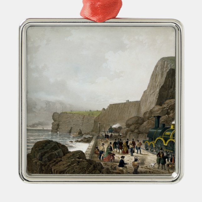 South Devon Railway Metal Tree Decoration (Front)