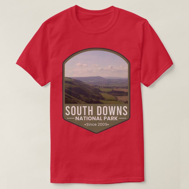 South Downs National Park 3 T-Shirt (Design Front)
