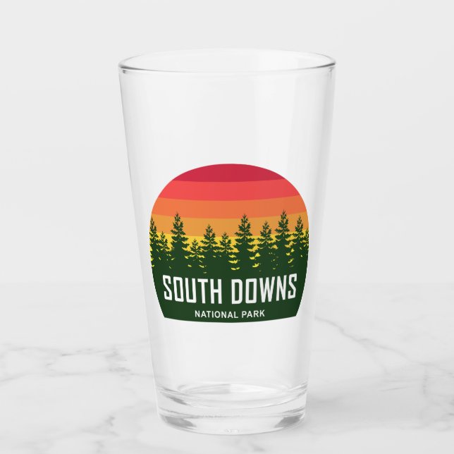 South Downs National Park Glass (Front)