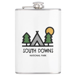 South Downs National Park Hip Flask