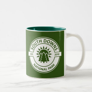 South Downs National Park Two-Tone Coffee Mug