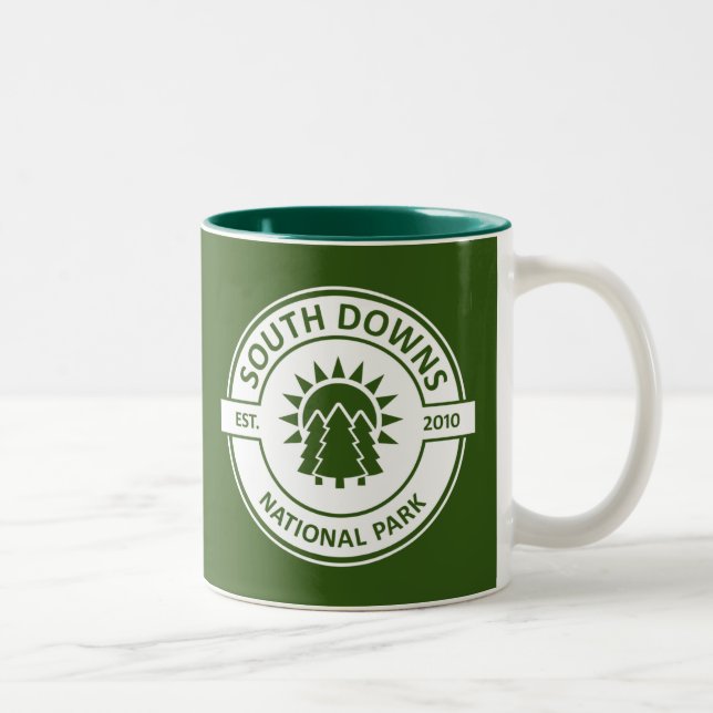 South Downs National Park Two-Tone Coffee Mug (Right)