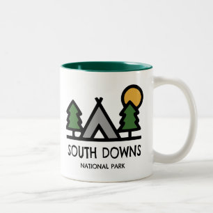 South Downs National Park Two-Tone Coffee Mug