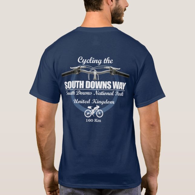 South Downs Way (H2) T-Shirt (Back)
