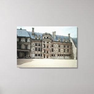 South east facade of the Francois I Wing Canvas Print