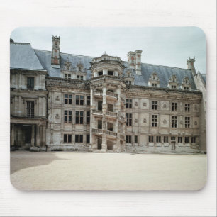 South east facade of the Francois I Wing Mouse Mat