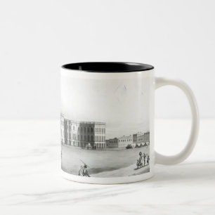 South East View of the New Government House Two-Tone Coffee Mug