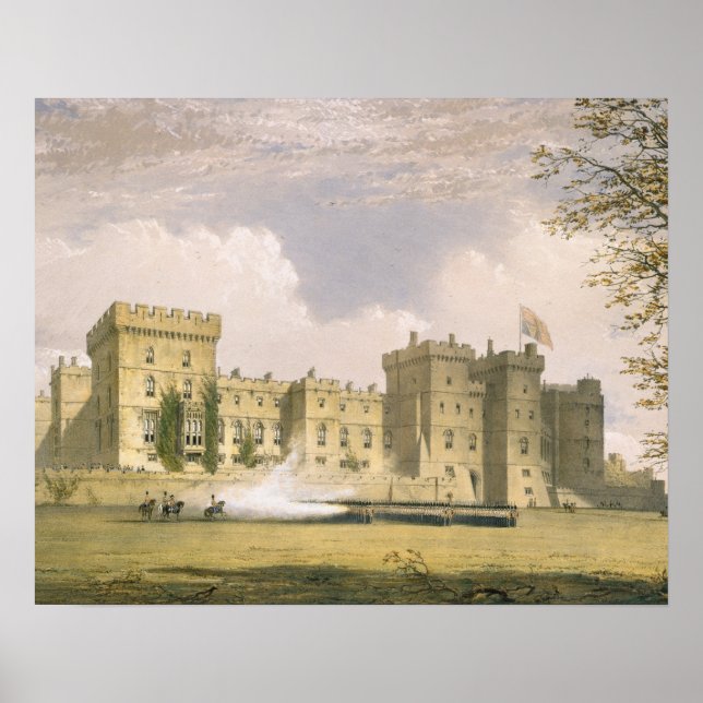 South East View of Windsor Castle, from 'Windsor a Poster (Front)