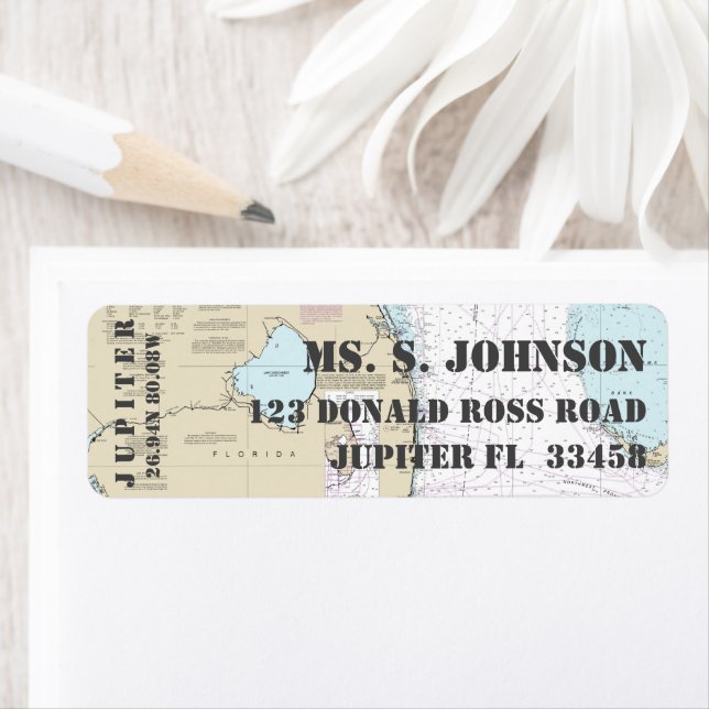 South Florida Home Port Nautical Navigation Chart (Insitu)