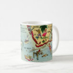 South Florida Keys Map Mug<br><div class="desc">This fabulous vintage, illustrated map of Florida makes a wonderful mug.
What a great housewarming gift or to stock a beach rental in Florida.</div>