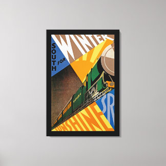 South For Winter Sunshine Canvas Print