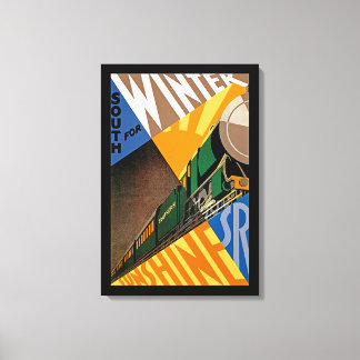 South For Winter Sunshine Canvas Print