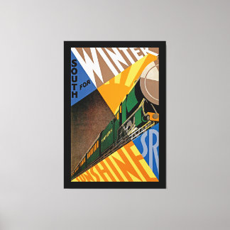 South For Winter Sunshine Canvas Print