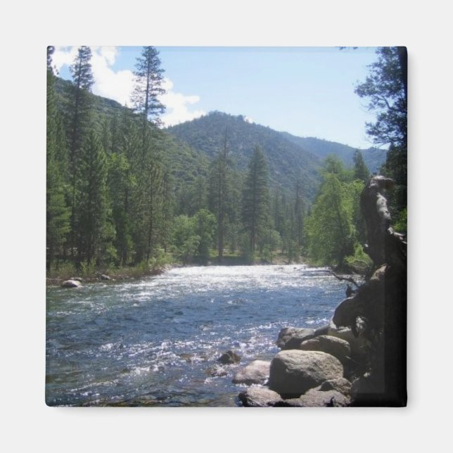 South Fork Kings River, King's Canyon, CA Magnet (Front)