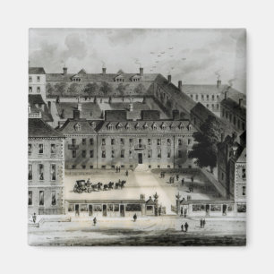 South Front of Leicester House, c.1720 Magnet