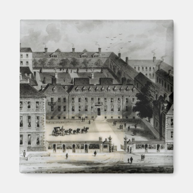 South Front of Leicester House, c.1720 Magnet (Front)
