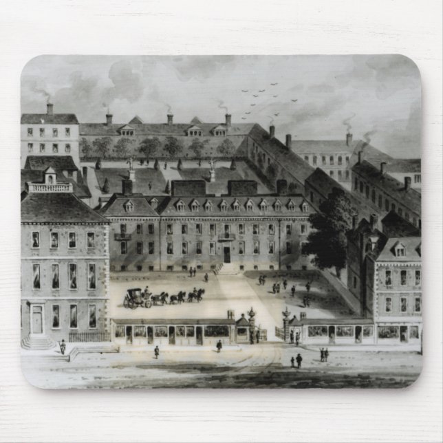 South Front of Leicester House, c.1720 Mouse Mat (Front)