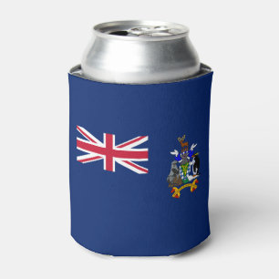 South Georgia and the South Sandwich Islands Flag Can Cooler